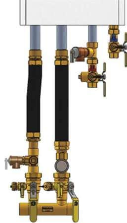 WEBSTONE 5FK5-CH BOILER INST KIT 1IN 1INFIP DBL BALL DRIN