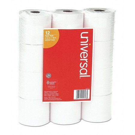 UNIVERSAL ONE UNV35715GN PAPER ROLL 130 FT. PK12