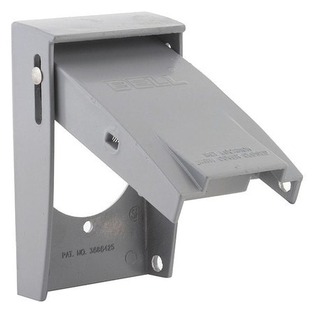 BELL & GOSSETT 5030-0 RAYNTITE SINGLE GANG WEATHERPROOF COVER