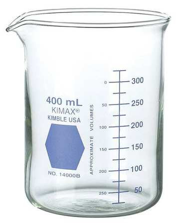 KIMAX 14000B-1000 GRIFFIN BEAKER 1000ML GLASS CLEAR PK6