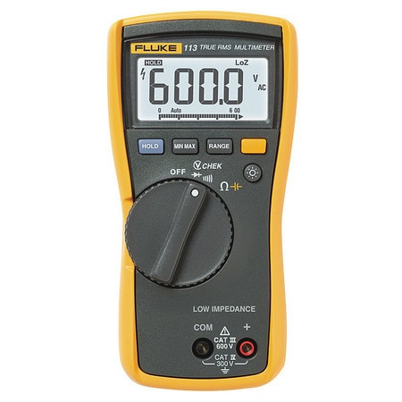 FLUKE FLUKE-113-NIST DIGITAL MULTIMETER 600V 60 KOHMS