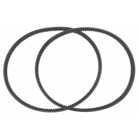 POWERFLITE AX26-2 COGGED V-BELT,1/2 IN. X 28 IN. L,PK2
