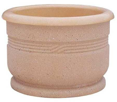 WAUSAU TILE TF4026W22 PLANTER ROUND 36IN.LX36IN.WX24IN.H