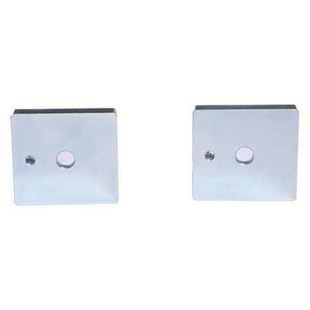 SECURITRON ASS-62 SPLIT STRIKE PLATE ALUMINUM MFR. NO M62