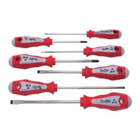XCELITE XPE500 5 PIECE PHILLIPS & SLOTTED SCREWDRIVER S