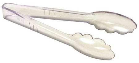 CRESTWARE PCT12CL TONG CLEAR 12 IN L PLASTIC