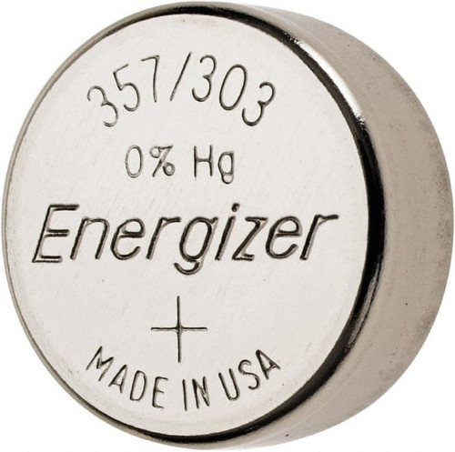 ENERGIZER 357-303TZ SIZE 303/357, SILVER OXIDE, BUTTON & COI