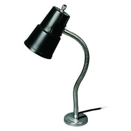 LUMAPRO 33HP80 TASK LIGHT,LED,5.5W,BLK,18IN,GOOSENECK