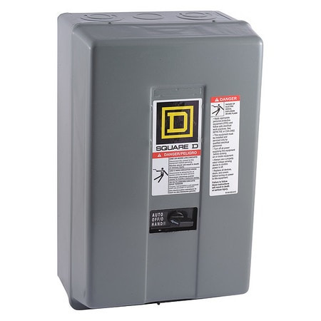 SQUARE D 8903LG30V02C LIGHTING CONTACTOR 600VAC 30A L
