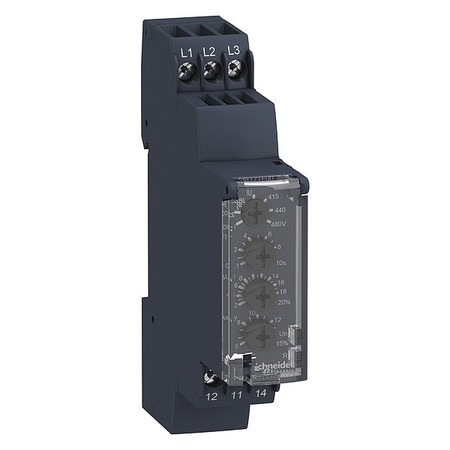 SCHNEIDER ELECTRIC RM17UB310 3 PHASE RELAY 250V 5AMP RM17