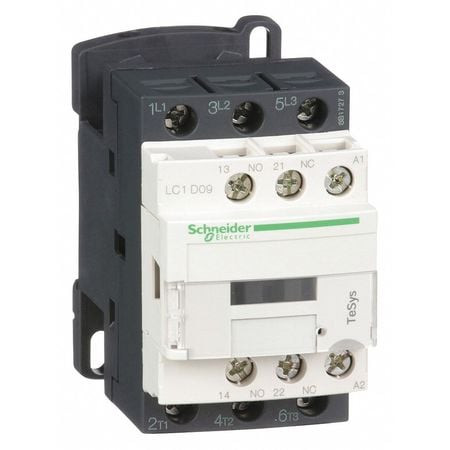 SCHNEIDER ELECTRIC LC1D09F7 3 POLE, 110 COIL VAC AT 50/60 HZ, 25 AMP
