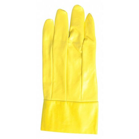 MCR SAFETY 9880LY YELLOW VINYL LAMINATED W/ CUFF