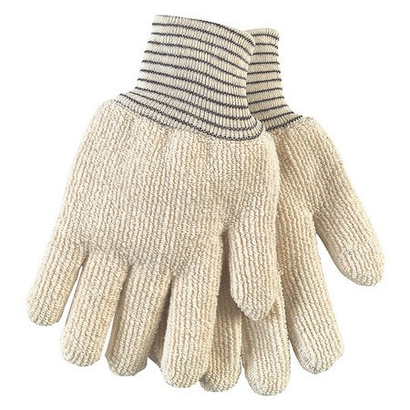 MCR SAFETY 9429 HEAT RESISTANCE GLOVES, LARGE, TERRYCLOT