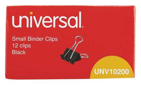 UNIVERSAL ONE UNV10200 BINDER CLIP STEEL 3/4IN. SIZE PK12