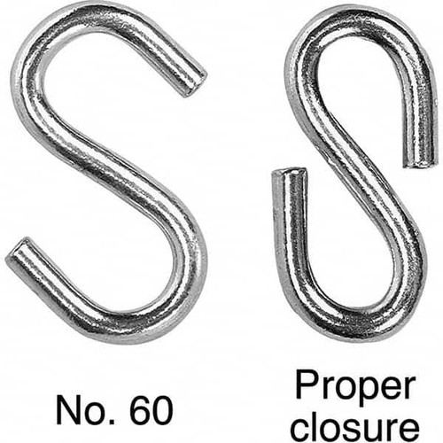 CAMPBELL 6108114 S HOOK 2-1/2 IN OPENING NO. 81