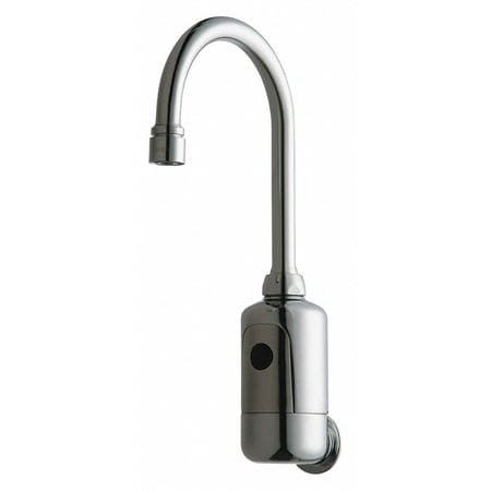 CHICAGO FAUCETS 116.104.AB.1 HYTRONIC GOOSENECK SINK FAUCET WITH DUAL
