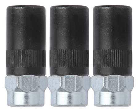 WESTWARD 45FG41 GREASE COUPLER STEEL PK3
