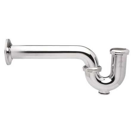 ZURN INDUSTRIES Z8701-9B-PC P-TRAP 1-1/4 IN INLET/OUTLET BASS