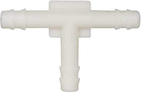 IMPERIAL SUPPLIES 5MTY9 TEE VACUUM CONNECTOR 3/16 IN NYLON PK25