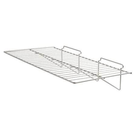 ECONO SWEC/2412 24"W X 12"D STRAIGHT SHELF - EPOXY CHROM
