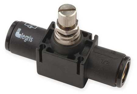 LEGRIS 7770 06 00 6MM TUBE OD INLINE FLOW CONTROL VALVE