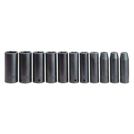 POWERMATE 024-0086CT IMPACT SOCKET 12PC SET 1/2IN.