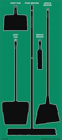 RESERVED - 7 COMBINATIONS 7DX00 SHADOW BOARD COMBO KIT GREEN