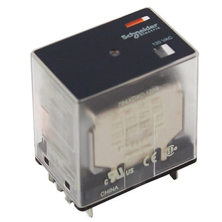 SCHNEIDER ELECTRIC 784XDXC-24D H8037 PLUG IN RELAY 14 PINS SQUARE 24VDC