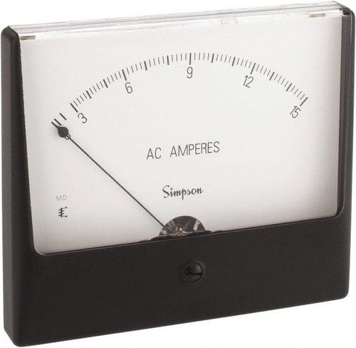 SIMPSON ELECTRIC 03320 PANEL METER Z 1359MD0-15 ACA 4.5 UL WV
