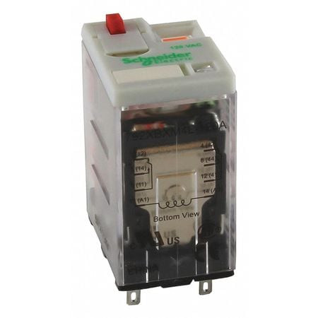 SCHNEIDER ELECTRIC 792XDX3M4L-12D J2423 PLUG IN RELAY 14 PINS SQUARE 12VDC