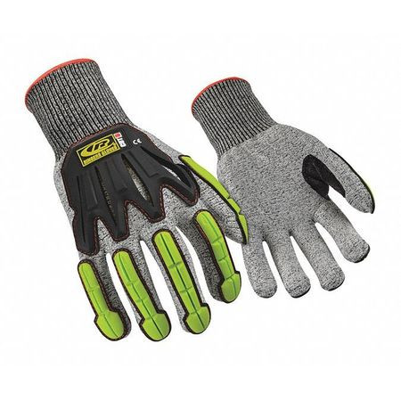 RINGERS GLOVES 060-08 CUT RESISTANT GLOVES,GRAY,KNIT,S,PR