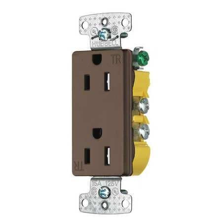 BRYANT RRD15STR RECEPTACLE 15A 0.5 HP 2 POLES 125VAC