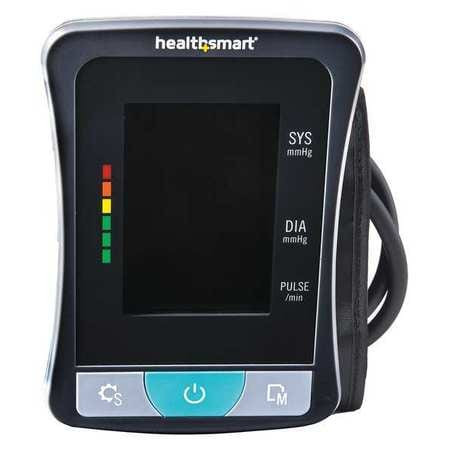 HEALTHSMART 04-645-001 BLOOD PRESSURE MONITOR ARM BLK 0.94 LB.