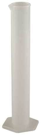 LAB SAFETY SUPPLY 5PTJ5 GRADUATED CYLINDER 100ML PP PK12