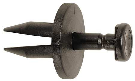 IMPERIAL SUPPLIES 5RKK6 PUSH RETAINER 8MM HOLE 1MM L RIVET PK50