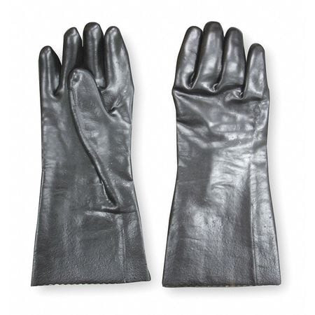 CONDOR USA INC 2YEP4 D0525 CHEMICAL RESISTANT GLOVE PVC 14 L 