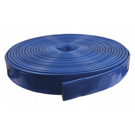 ALLIANCE HOSE AND RUBBER CO. 45DT78 WATER DISCH HOSE 3INX300FT 70 PSI BLUE