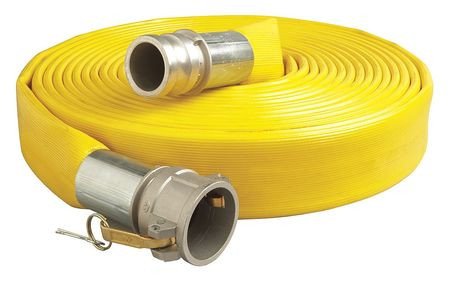 ALLIANCE HOSE AND RUBBER CO. 45DU14 WATER DISCH HOSE 1-1/2INX50FT 200 PSI