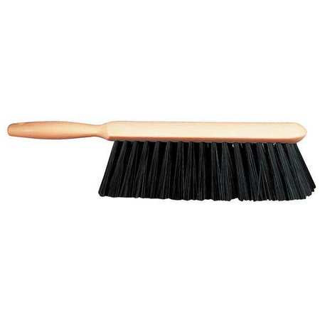 TOUGH 1NXZ9 BENCH AND COUNTER BRUSH BLACK 14-3/8 IN.