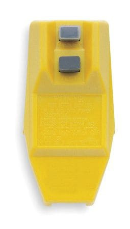 POWER FIRST 2XYR1 PLG-IN GFCI YLW 15A 5-15P RNPROOF 120VAC