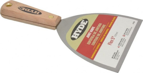 HYDE TOOLS 07760 5" WIDE STEEL PUTTY KNIFE