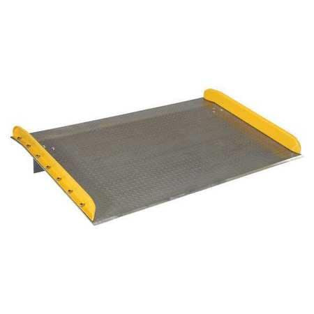 VESTIL TAS-20-7272 ALUMINUM TRUCK DOCKBOARD W/ STEEL CURB