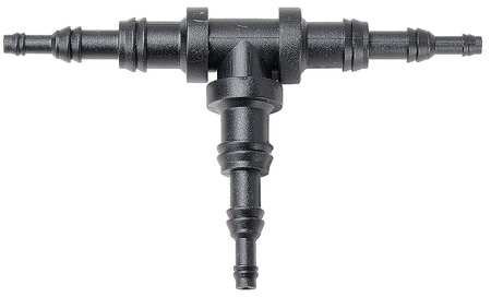 IMPERIAL SUPPLIES 5ZMG6 VACUUM CONNECTOR 1/8 1/4 3/8IN NYLON PK5