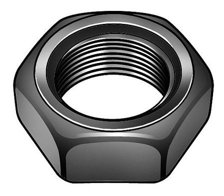 HODELL-NATCO 1XA57 JAM NUT 1-3/8-12 STEEL PLAIN PK5