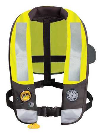 MUSTANG SURVIVAL MD3183 - T3 LIFE JACKET HYDRSTC INFLTR TCHLGY HI-VIS