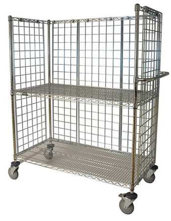 IRSG DIV PIPP MOBILE STORG SYS, INC ITC-2448-54C WIRE CART 24 IN W 48 IN L STEEL