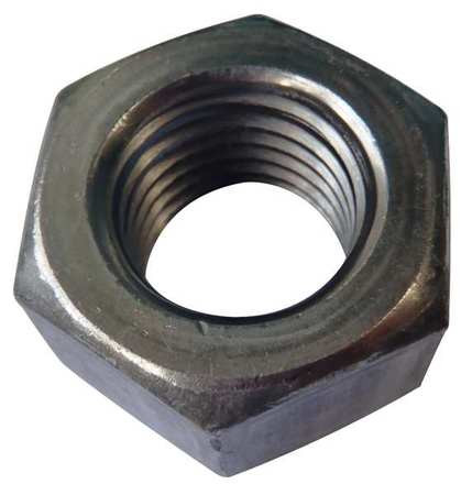 GRAINGER GLOBAL SOURCING 1XA46 HEX NUT 1-1/4-7 GR 2H STEEL PLAIN PK5