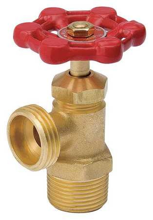 B&K 102-003NL BOILER DRAIN VALVE 1/2 IN. MPT X MPT