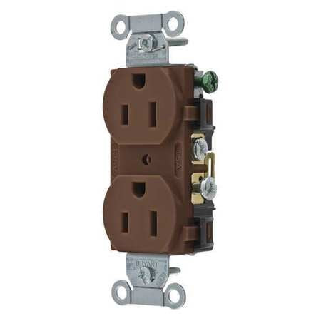 BRYANT CRS15 RECEPTACLE 15A NYLON 0.5 HP 3 WIRES