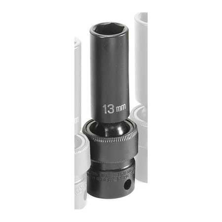 GREY PNEUMATIC 1013UMD 3/8" DRIVE X 13MM DEEP UNIVERSAL